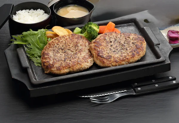 ダブルハンバーグ御膳